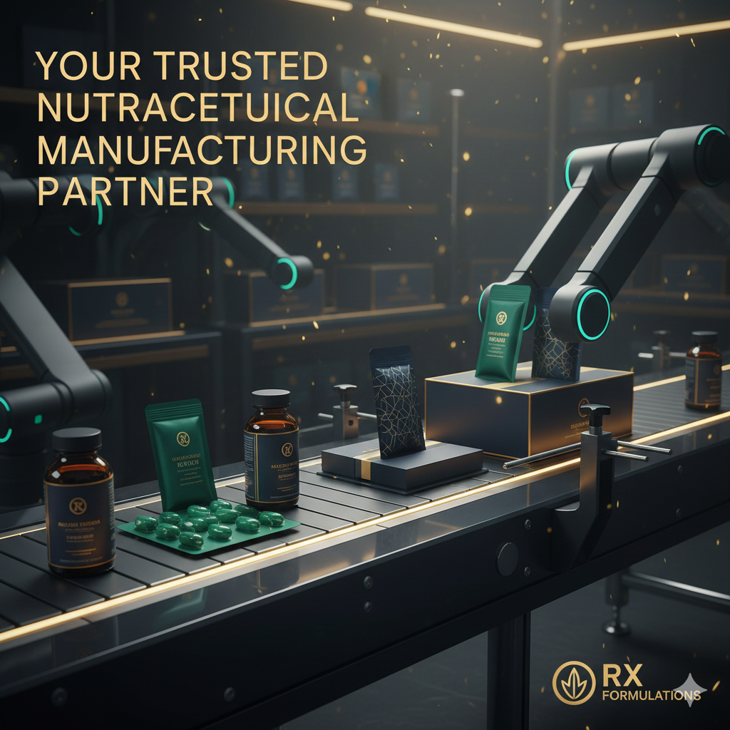 YOUR TRUSTED NUTRACEUTICAL MANUFACTURING PARTNER